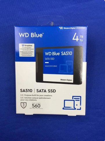 WD 4TB SSD BLUE